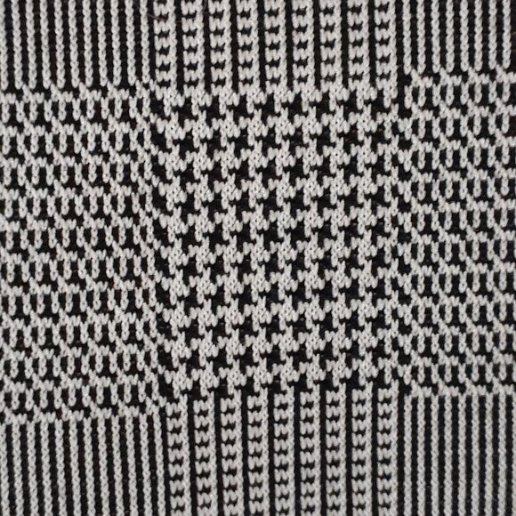 Alia Petite Small Lightweight Jacket Black and White - Picture 4 of 4
